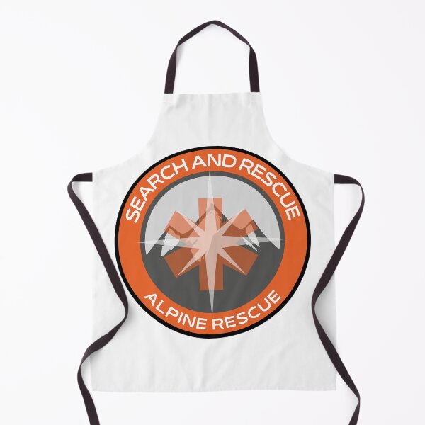 Item preview, Alpine Search and Rescue - SAR Mountain Rescue" Patch Star of life / Compass / Footprint designed and sold by TheContactor.