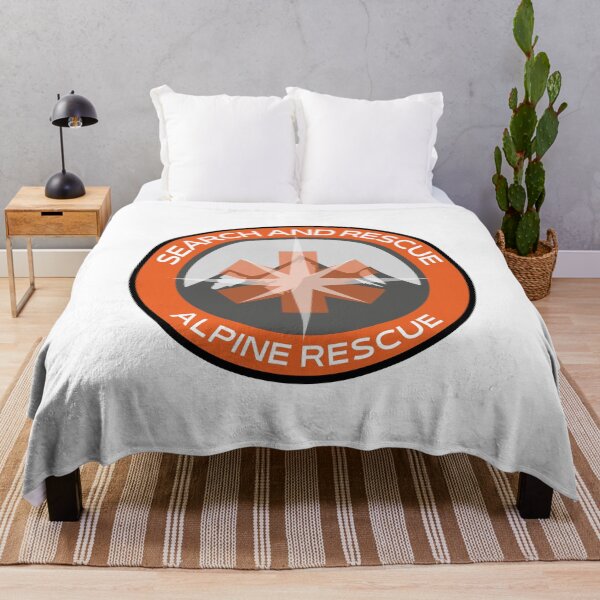 Item preview, Alpine Search and Rescue - SAR Mountain Rescue" Patch Star of life / Compass / Footprint  designed and sold by TheContactor.