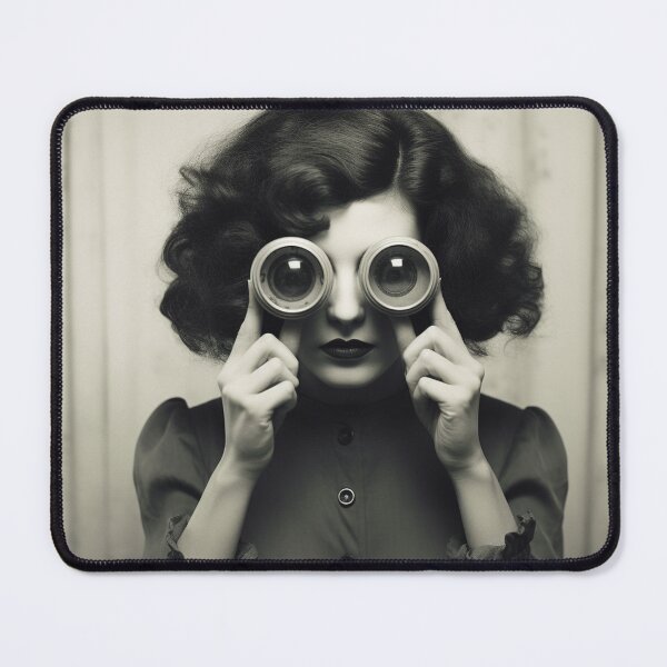 Item preview, Special view, strange vintage AI photo designed and sold by silent-violin.
