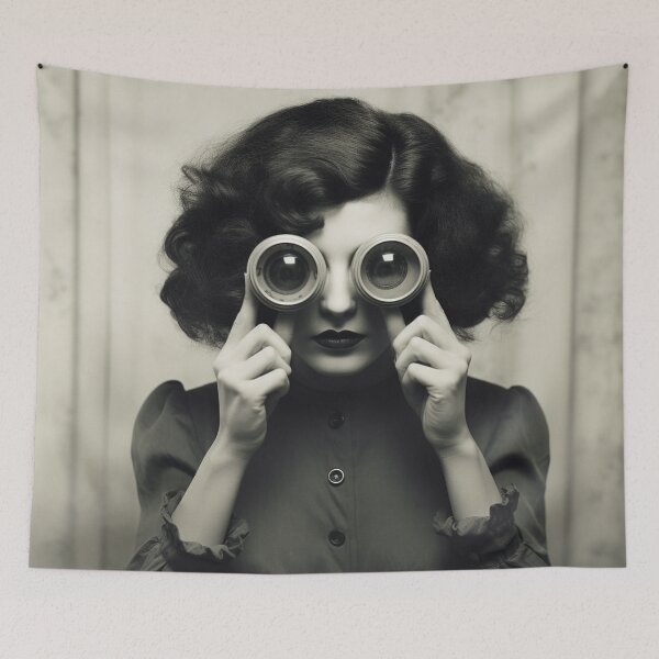 Item preview, Special view, strange vintage AI photo designed and sold by silent-violin.