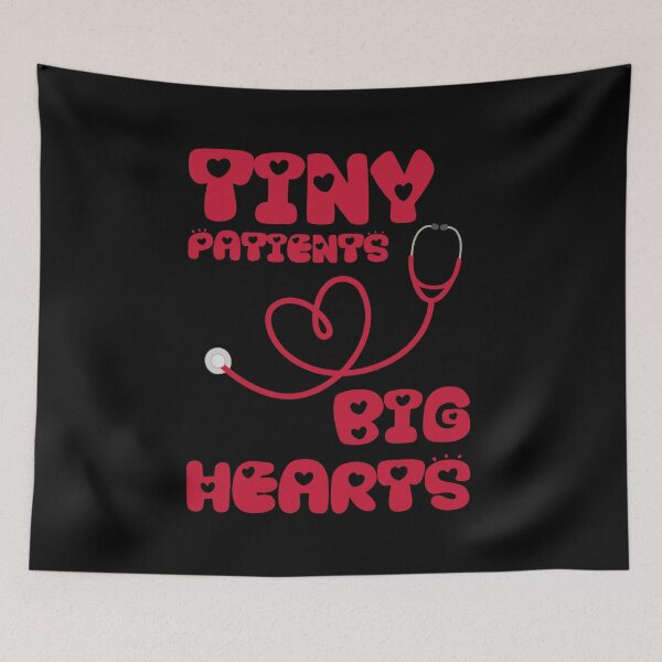 Item preview, Tiny Patients And Big Hearts designed and sold by CleanDecor.