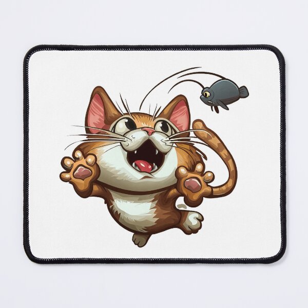 Item preview, Cat Catching The Mouse is Caught designed and sold by ozdilh.
