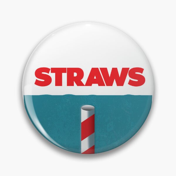 Item preview, PLASTIC STRAWS MOVIE POSTER designed and sold by Mclickster.