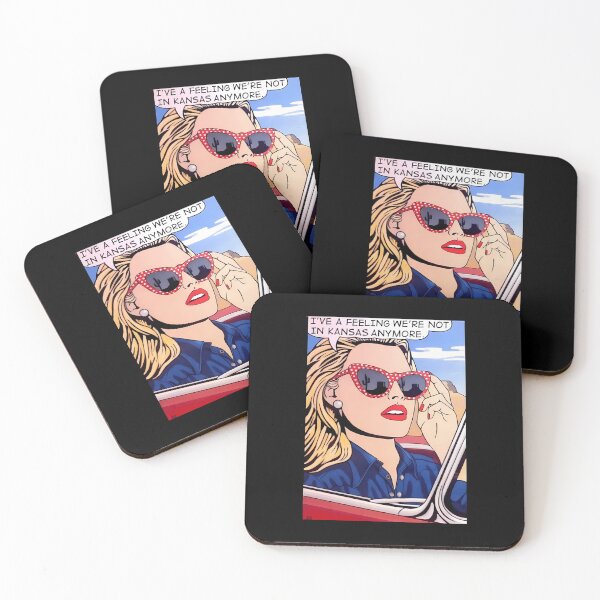 Item preview, I have a feeling we are not in Kansas anymore Pop art cute blonde 	  	 designed and sold by kzwtfxuem59.