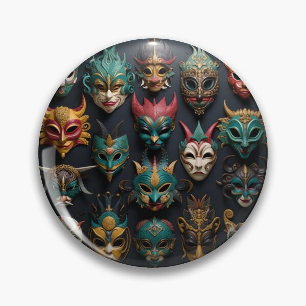 Item preview, Beauty masks collection pattern  designed and sold by SmileshareShop.