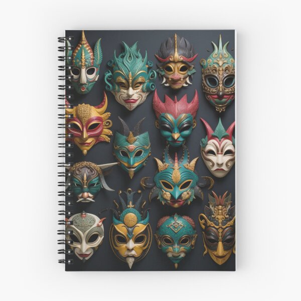 Item preview, Beauty masks collection pattern  designed and sold by SmileshareShop.