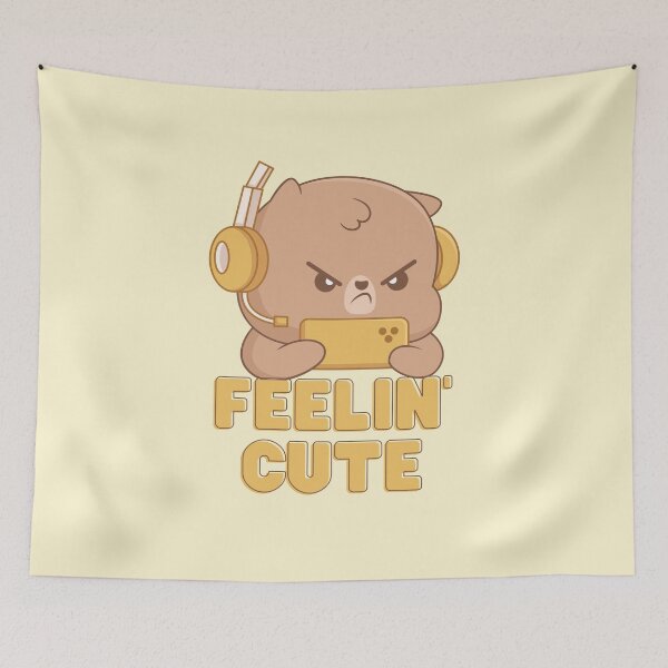 Item preview, Girly feeling cute gamer bear designed and sold by 5thseason-shop.