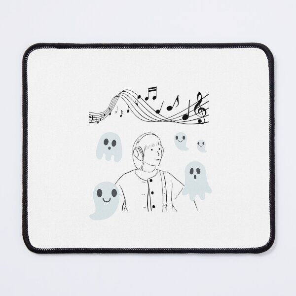 Item preview, halloween ghost background & Woo Yeong Wo Cute listening to music designed and sold by paintingtour.