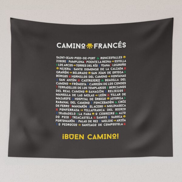 Item preview, El Camino Francés Stages White designed and sold by Caminovi.