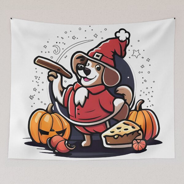 Item preview, Halloween Dog wizard designed and sold by Colin Bentham.