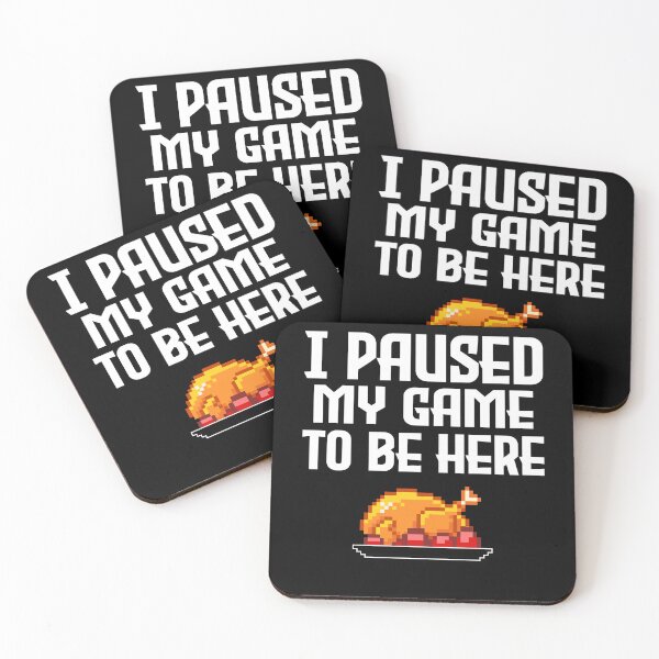 Item preview, funny  I Paused My Game to Be Here thanksgiving designed and sold by soufone.
