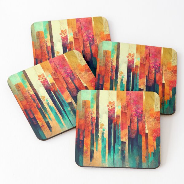 Item preview, Mid Century Modern Colorful Art designed and sold by chatzous.