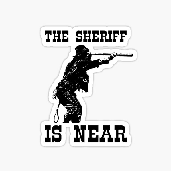 Item preview, Blazing Tees Saddles Sheriff Is Near Gift For Fans designed and sold by mace-ndabbs.
