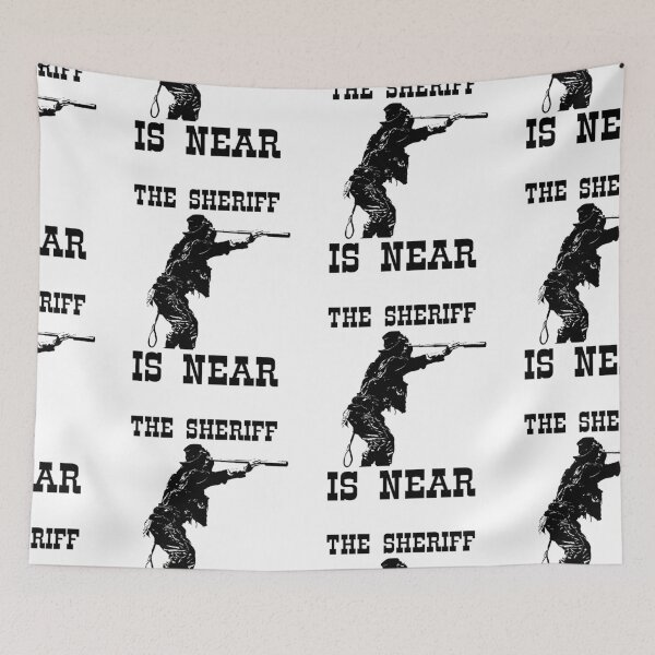 Item preview, Blazing Tees Saddles Sheriff Is Near Gift For Fans designed and sold by mace-ndabbs.