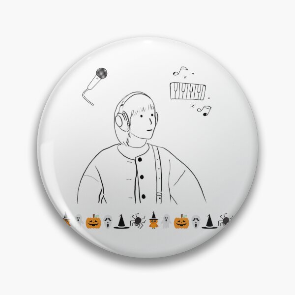 Item preview, Halloween background & Woo Yeong Wo  Cute listening to music designed and sold by paintingtour.