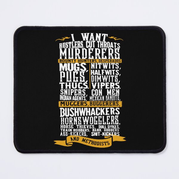 Item preview, I Want Rustlers Cut Throats designed and sold by mace-ndabbs.