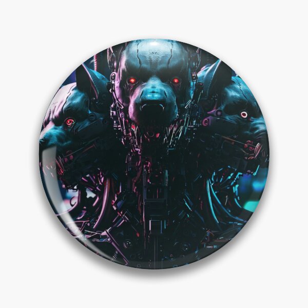 Item preview, Cyborg Cerberus Cyberpunk #1 designed and sold by humanwurm.