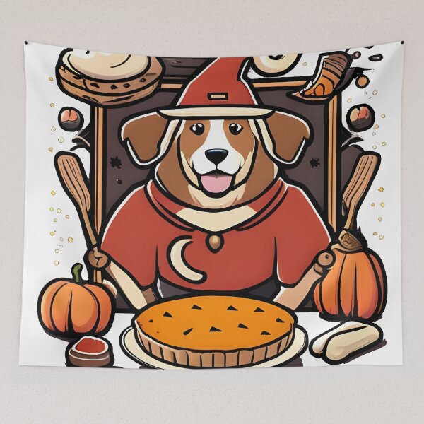 Item preview, Halloween Dog wizard designed and sold by Colin Bentham.
