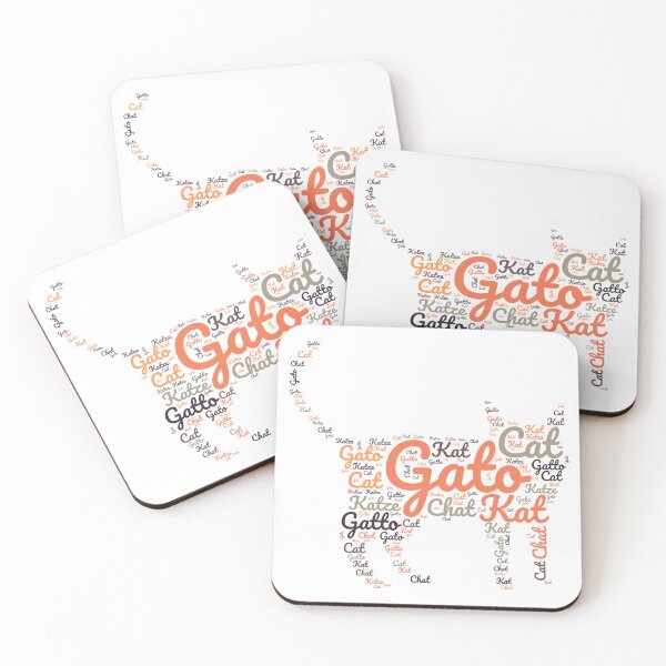 Item preview, Cat in several languages designed and sold by Crisfontes.