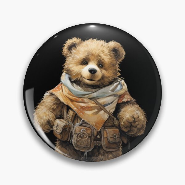 Item preview, Teddy Bear and mirror reflection designed and sold by Viking60North.