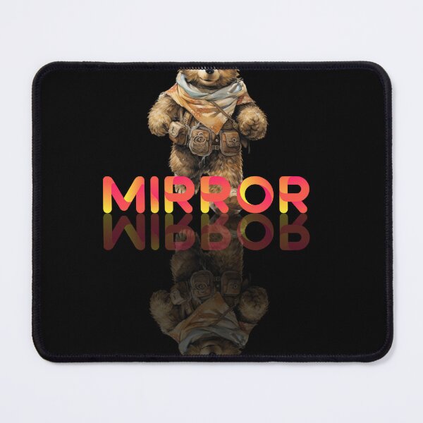Item preview, Teddy Bear and mirror reflection designed and sold by Viking60North.