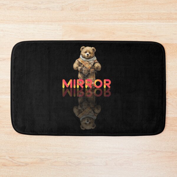 Item preview, Teddy Bear and mirror reflection designed and sold by Viking60North.
