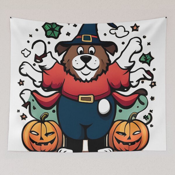 Item preview, Halloween Dog wizard designed and sold by Colin Bentham.