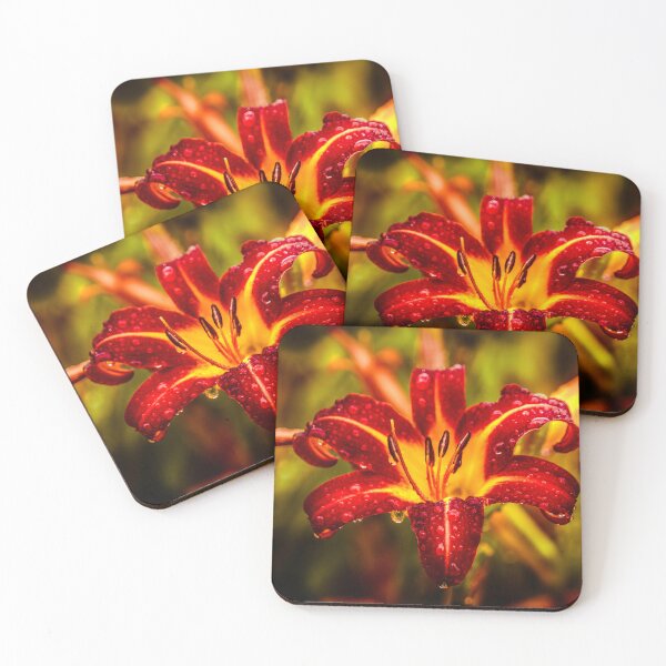 Item preview, Daylily With Raindrop Enhancement designed and sold by Jim Love.