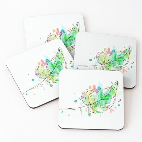 Item preview, Nature's Brushstrokes: Artistic Rendering of a Leaf designed and sold by ReplyGirl.