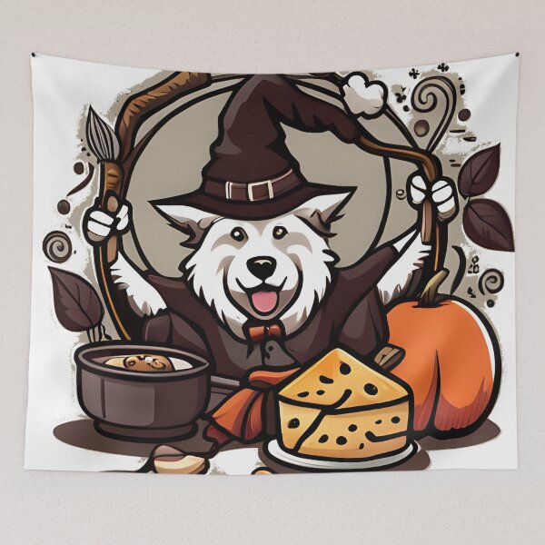 Item preview, Halloween Dog wizard designed and sold by Colin Bentham.