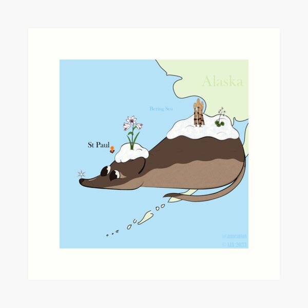 Item preview, Pribilof Island Shrew (Sorex pribilofensis) designed and sold by amcattos.