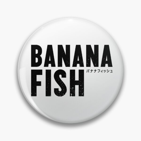 Item preview, Banana Fish Logo (black) designed and sold by Marlogic.