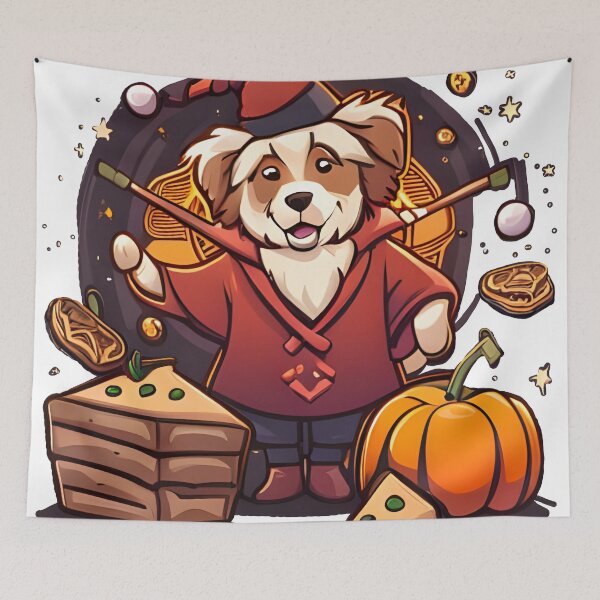 Item preview, Halloween Dog wizard designed and sold by Colin Bentham.
