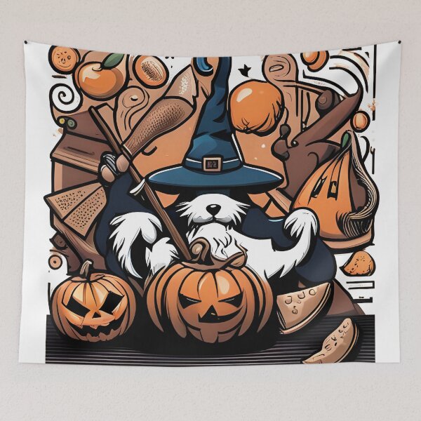 Item preview, Halloween Dog wizard designed and sold by Colin Bentham.