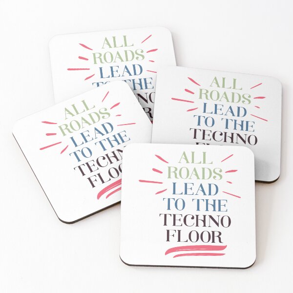 Item preview, All roads leads to the techno floor designed and sold by khalifadahmane.