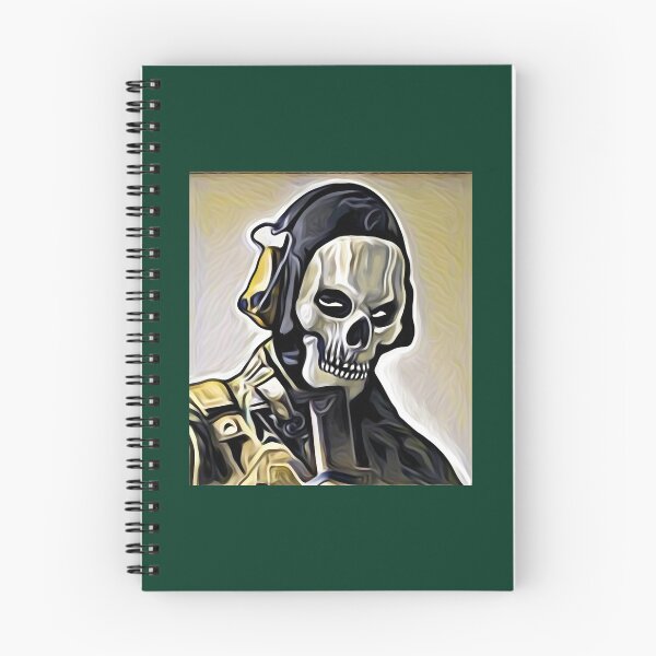 Item preview, ghost mw2 in scary picture   designed and sold by MetallThrills.