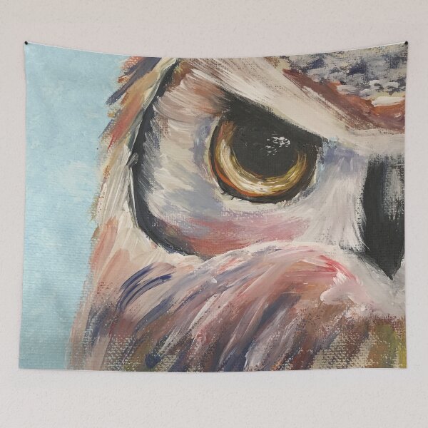 Item preview, Vibrant Owl designed and sold by Bootei.