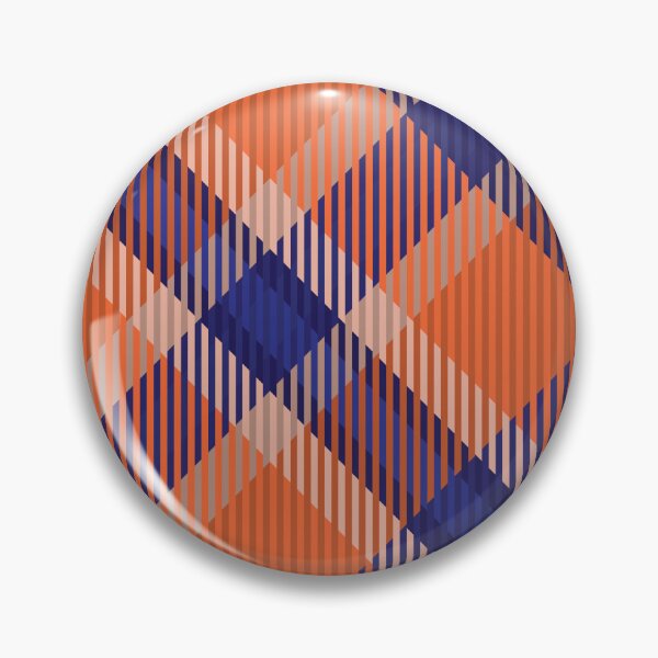 Item preview, Blue Orange Plaid Pattern designed and sold by Meliafroggy.