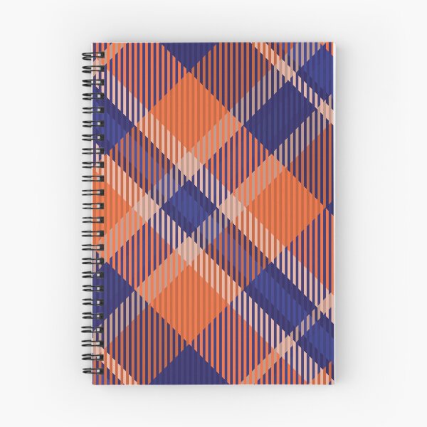 Item preview, Blue Orange Plaid Pattern designed and sold by Meliafroggy.