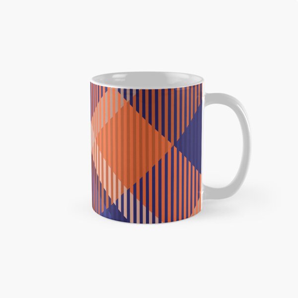 Item preview, Blue Orange Plaid Pattern designed and sold by Meliafroggy.