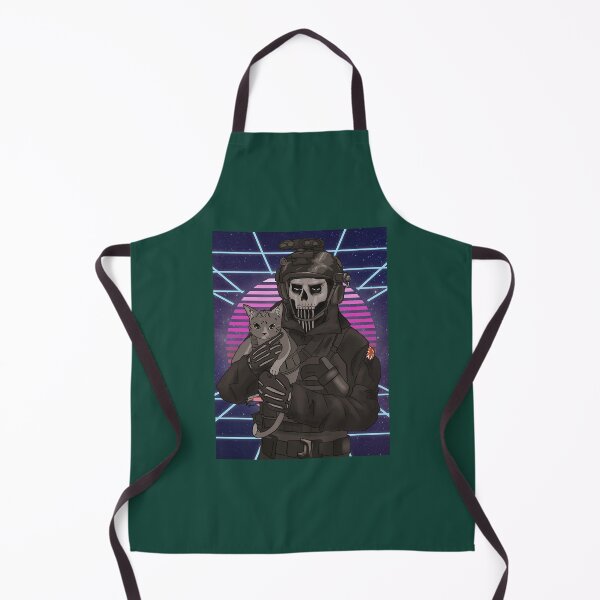 Item preview, Simon Ghost Riley cat retro designed and sold by MetallThrills.