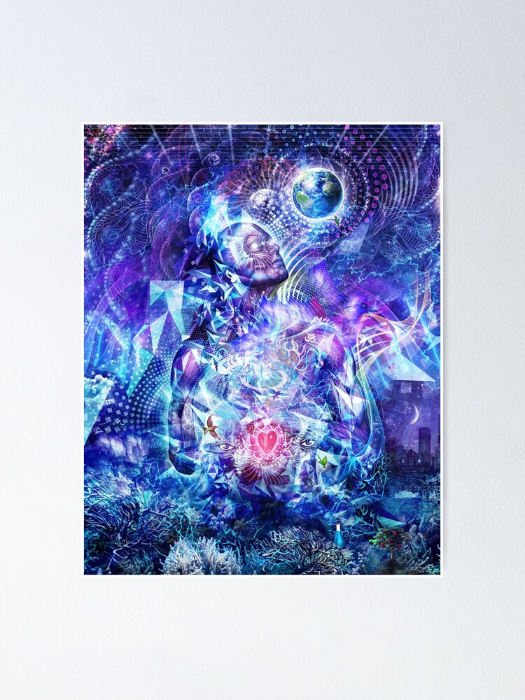 Alternate view of Transcension - Vertical Crop Poster
