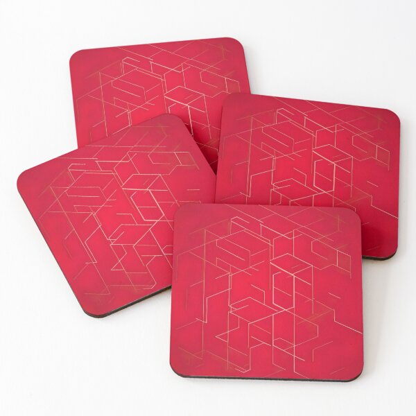 Item preview, Scarlet Spatial Play designed and sold by GetCubedArt.
