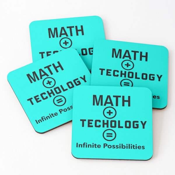 Item preview, Math + Technology = Infinite Possibilities designed and sold by Beverly Kempf.