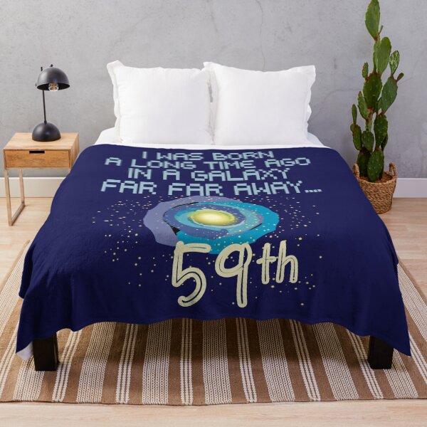 Item preview, I was born a long time ago in a galaxy far far away 59th birthday designed and sold by giftfromheart.