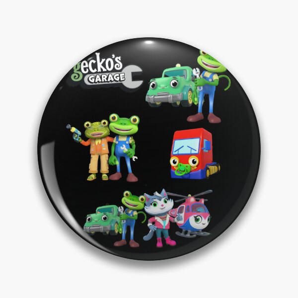 Artikelvorschau, Geckos Garage Characters Pack | Geckos Fixing Trucks Vehicles Construction Toys entworfen und verkauft von MrsLittleBear.