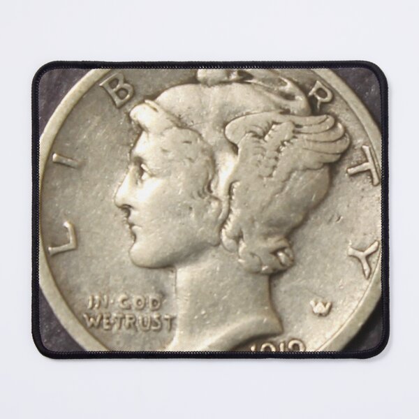 Item preview, 1919 Mercury Dime designed and sold by coinsxcrochet.