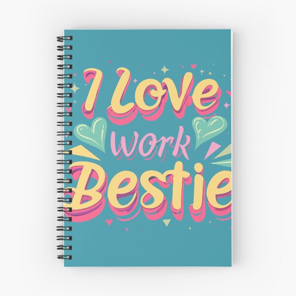 Item preview, I love my work bestie work bestie gift  designed and sold by OlivedesignsIN.