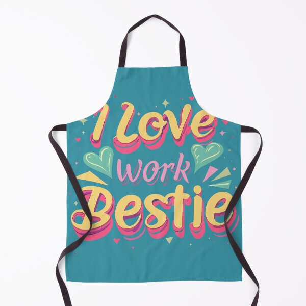 Item preview, I love my work bestie work bestie gift  designed and sold by OlivedesignsIN.