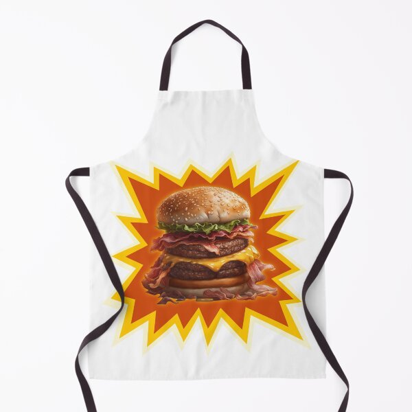 Item preview, explosive burger designed and sold by artistua.